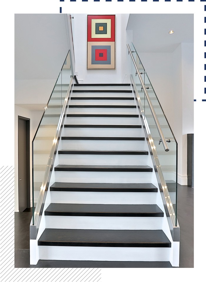 Beautiful Staircase Custom Built Edmond Home